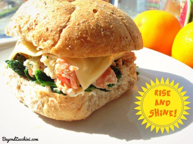 Pescetarian Breakfast Burger